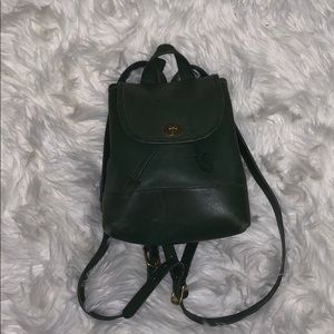 Small authentic Coach backpack